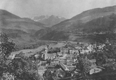 Ilanz, Vue générale - Swiss Photographer
