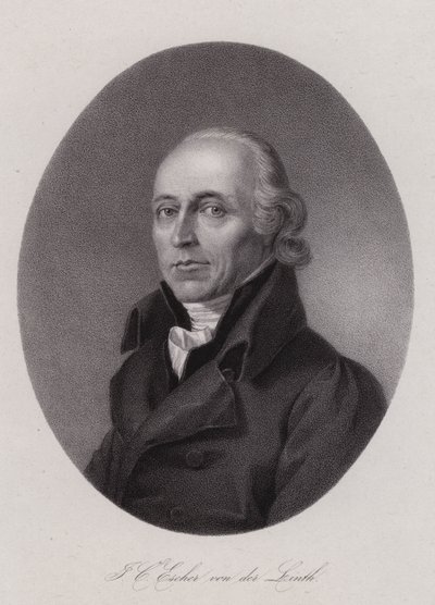 Hans Conrad Escher von der Linth, scientifique, artiste et politicien suisse - Swiss School