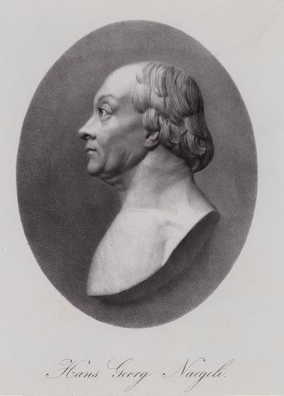 Hans Georg Nageli, compositeur et éditeur suisse - Swiss School