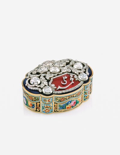 Boîte à priser de présentation pour le marché oriental, Genève, vers 1830 - Swiss School