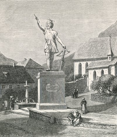 Statue de Tell à Altdorf, près de l
