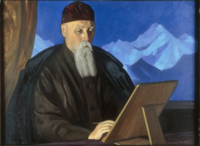 Portrait du peintre Nicholas Roerich - Swjatoslaw Nikolajewitsch Roerich