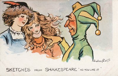 Scène de la pièce de Shakespeare Comme il vous plaira - Sydney Carter