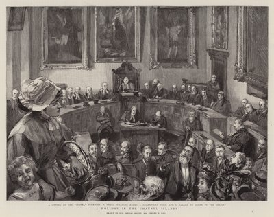 Vacances dans les îles Anglo-Normandes - Sydney Prior Hall