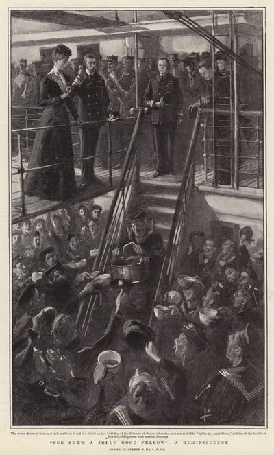 Pour elle est une joyeuse camarade, une réminiscence - Sydney Prior Hall
