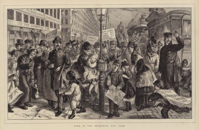 La vie à Broadway, New York - Sydney Prior Hall