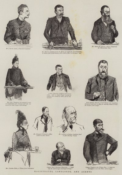 Magistrats, Propriétaires et Agents - Sydney Prior Hall