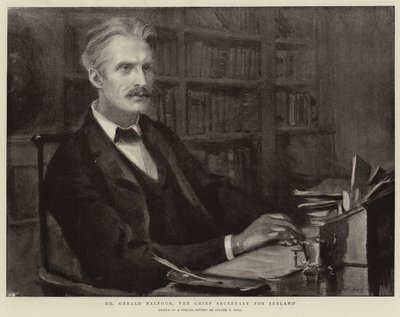 M. Gerald Balfour, le secrétaire en chef pour l