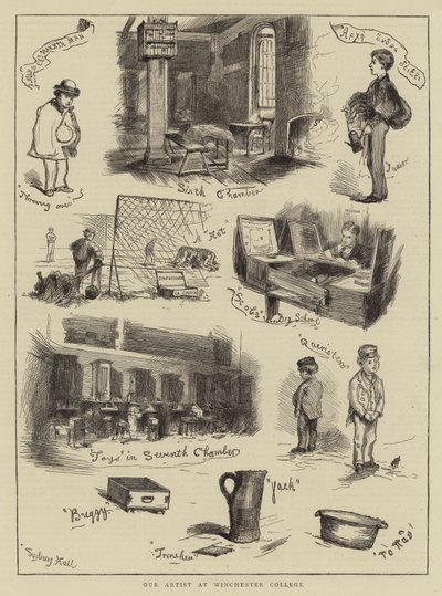 Notre artiste au Winchester College - Sydney Prior Hall