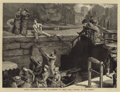Oxford illustré, un pique-nique à Nuneham, dans l