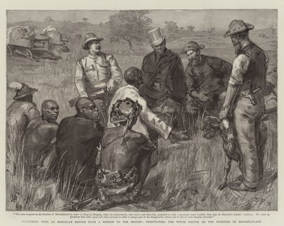 Retour avec les envoyés de Lo Bengula d