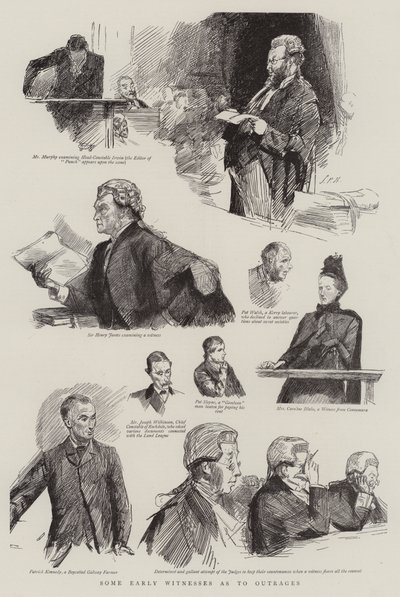 Quelques premiers témoins des outrages - Sydney Prior Hall