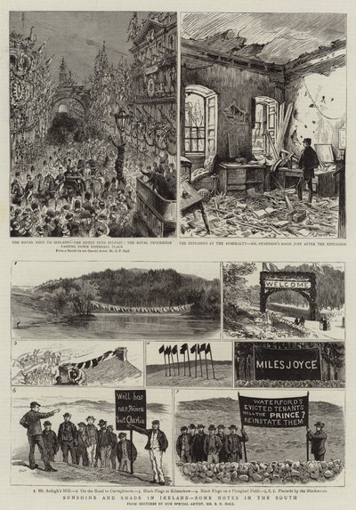 Soleil et ombre en Irlande, quelques notes dans le sud - Sydney Prior Hall