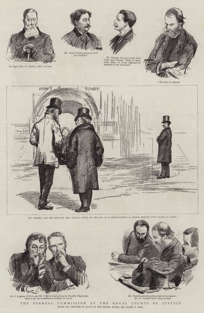 La Commission Parnell aux Cours Royales de Justice - Sydney Prior Hall
