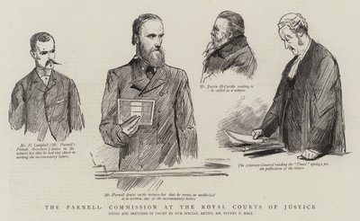 La Commission Parnell aux Royal Courts of Justice - Sydney Prior Hall