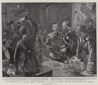 La Présentation au Colonel Hector MacDonald, le Duc d