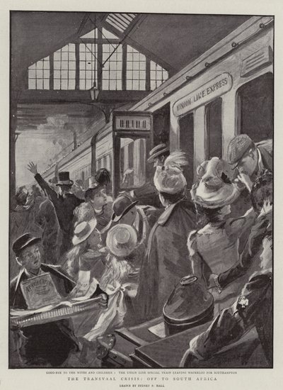La crise du Transvaal, en route pour l