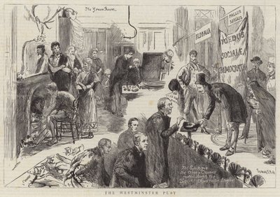 La pièce de Westminster - Sydney Prior Hall