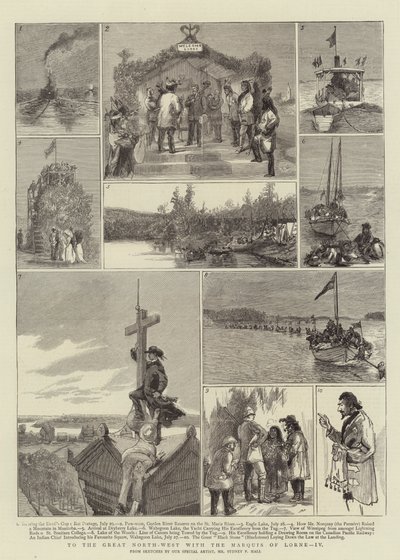 Vers le Grand Nord-Ouest avec le marquis de Lorne, IV - Sydney Prior Hall