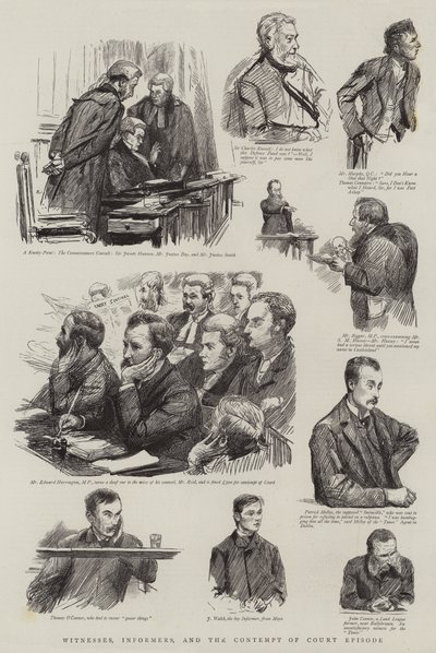 Témoins, informateurs et l