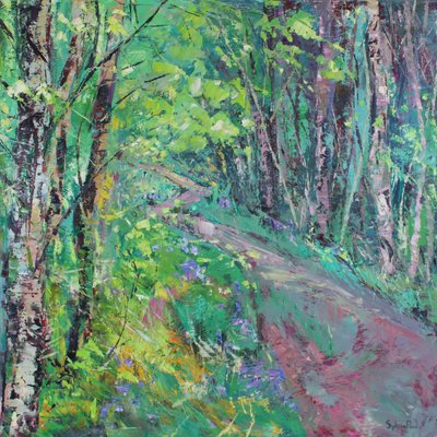 Sentier printanier - Sylvia Paul