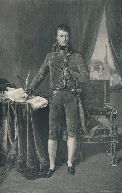 Napoléon Bonaparte, Premier Consul, 1803-1804, 1896 - T. Johnson