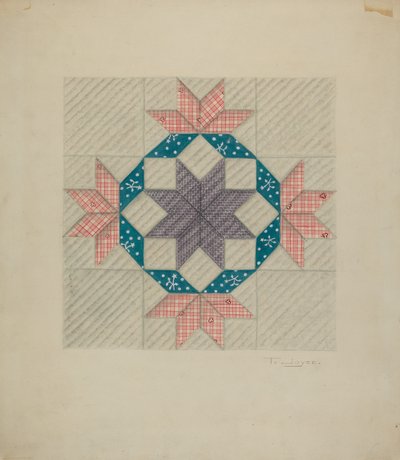 Motif de courtepointe - T. Joyce