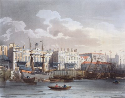 Douane depuis la Tamise, de 