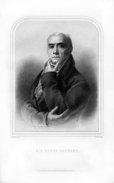 Sir Henry Raeburn, peintre portraitiste écossais - T. W. Knight