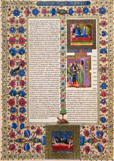 Incipit du Livre de Ruth - Taddeo Crivelli