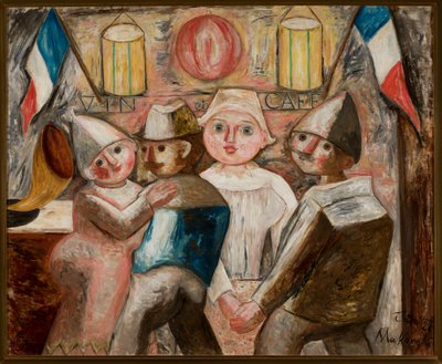 14 juillet à la campagne - Tadeusz Makowski