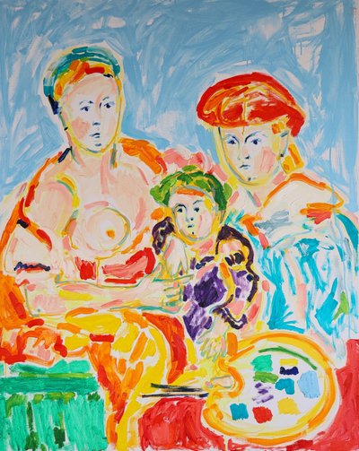 Un portrait de famille haut en couleur - Tamara Jare