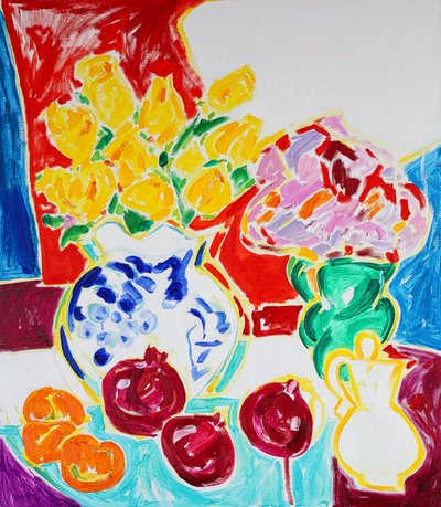 Nature morte colorée - Tamara Jare