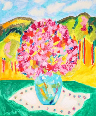 Fleurs de montagne aux couleurs vives - Tamara Jare