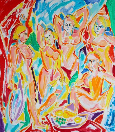 Des figures nues pleines de vie - Tamara Jare