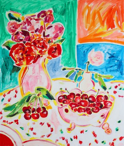 Roses éclatantes et cerises fraîches - Tamara Jare