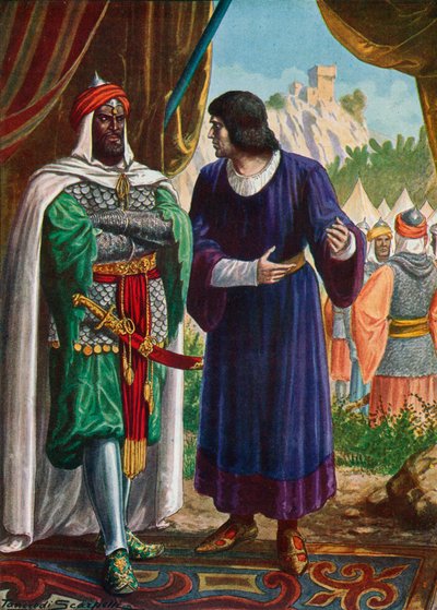 Conquête de la Sicile par les Sarrasins, 859 - Tancredi Scarpelli