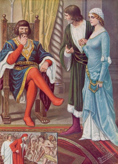 Illustration pour la Divine Comédie de Dante - Tancredi Scarpelli
