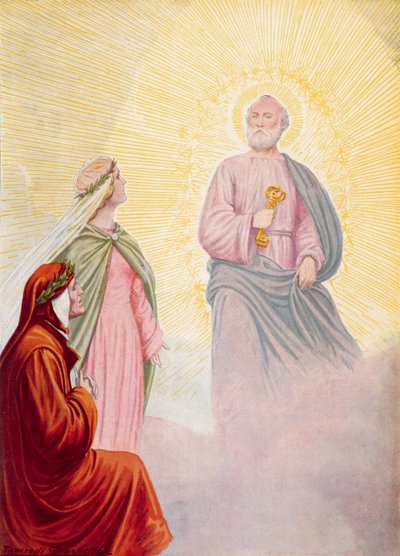 Illustration pour la Divine Comédie de Dante - Tancredi Scarpelli