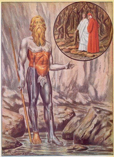 Illustration pour la Divine Comédie de Dante - Tancredi Scarpelli