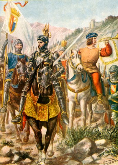 Soldats lombards des XIVe et XVe siècles - Tancredi Scarpelli