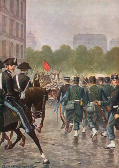 Éléments subversifs à Milan, 1898 - Tancredi Scarpelli