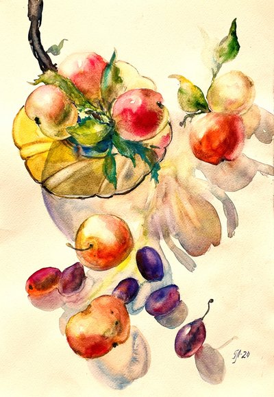 Nature morte aux fruits abondants - Tanya Lundmark