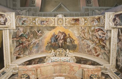 Christ en gloire avec Saint Gaudentius et dans l