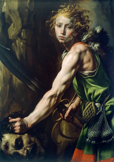 David avec la tête de Goliath - Tanzio da Varallo