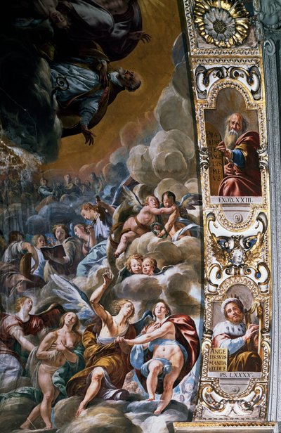 Fresques dans la Chapelle de l
