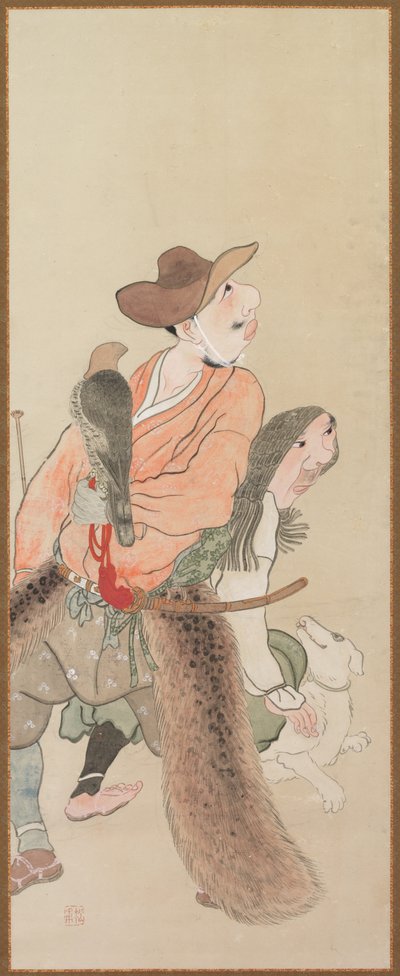 Figures de genre, vers 1816 - Tatabe Socho