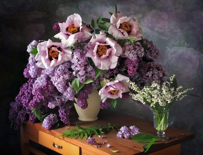 Nature morte florale printanière - Tatyana Skorokhod