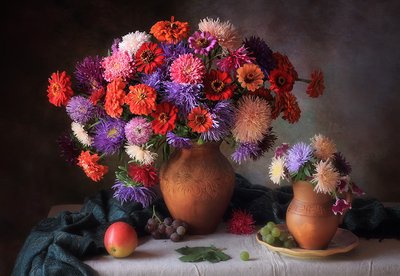 Nature morte automnale aux couleurs vives - Tatyana Skorokhod