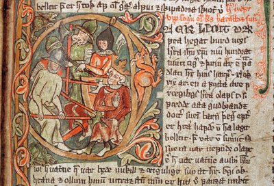 Un manuscrit illustré contient l